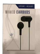 4 packs Sports Ready Wired earbuds by Tzumi