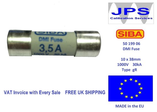 SIBA 50 199 06 10 x 38 mm DMI Fuse Pick Your Rating gR 1000V 5019906 50-199-06 - Picture 14 of 39