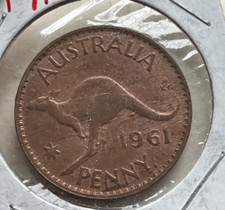 1961 Australia 1 One Penny