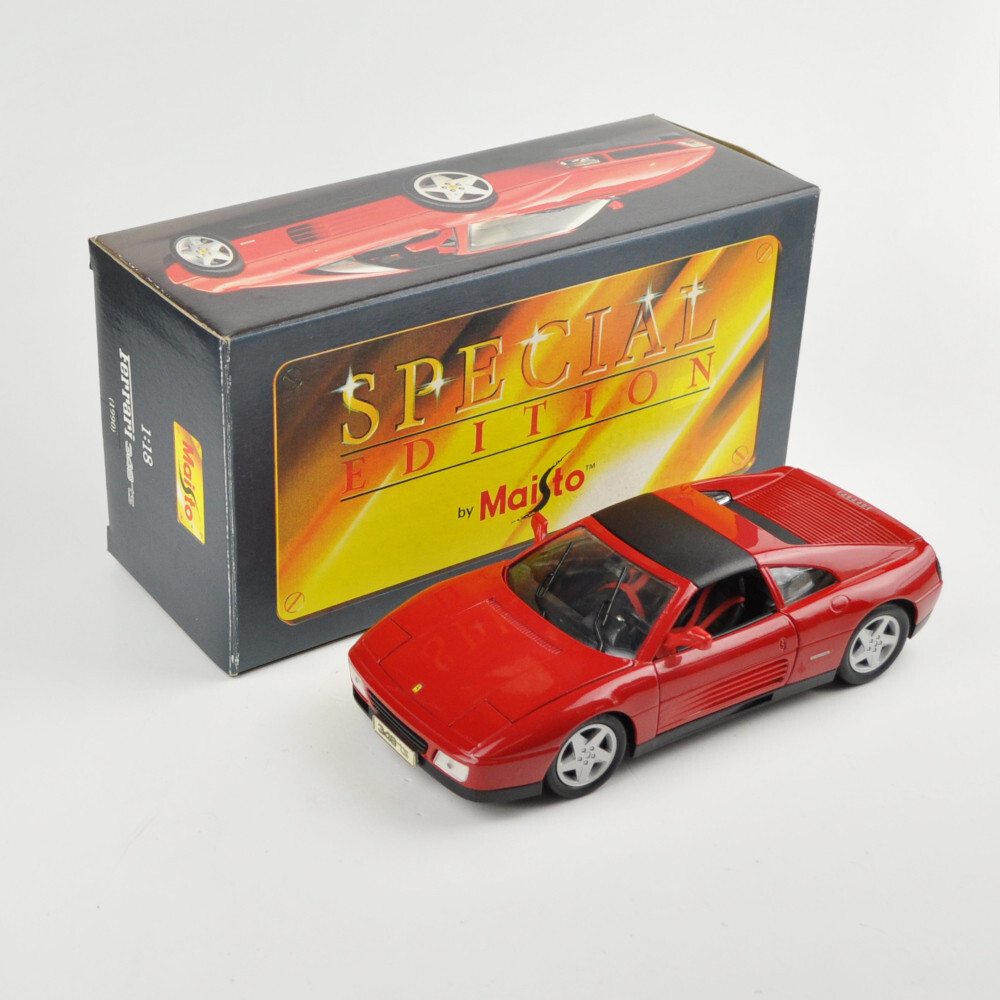 Ferrari 348 1/18スケール 赤 1/18 BBurago Ferrari 348 TS (Red) Diecast Car Model