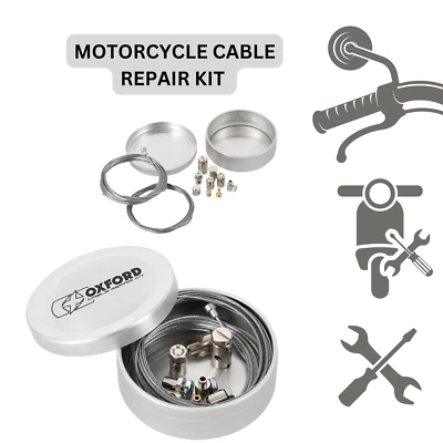 Kit de reparación de cables Oxford para moto scooter herramienta esencial - Imagen 1 de 4