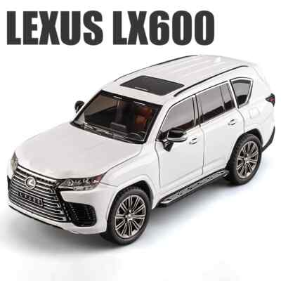 1:24 Lexus LX600 SUV Alloy Model Car Toy Diecast Pull Back