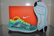 Nike Flex 2016 Print Girls Running Shoes 845029 300 Terquoise NIB See Sizes