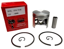 NEW PISTON KIT FITS STIHL TS460 CUT OFF DEMO SAW, 48MM KIT, # 4221 030 2000