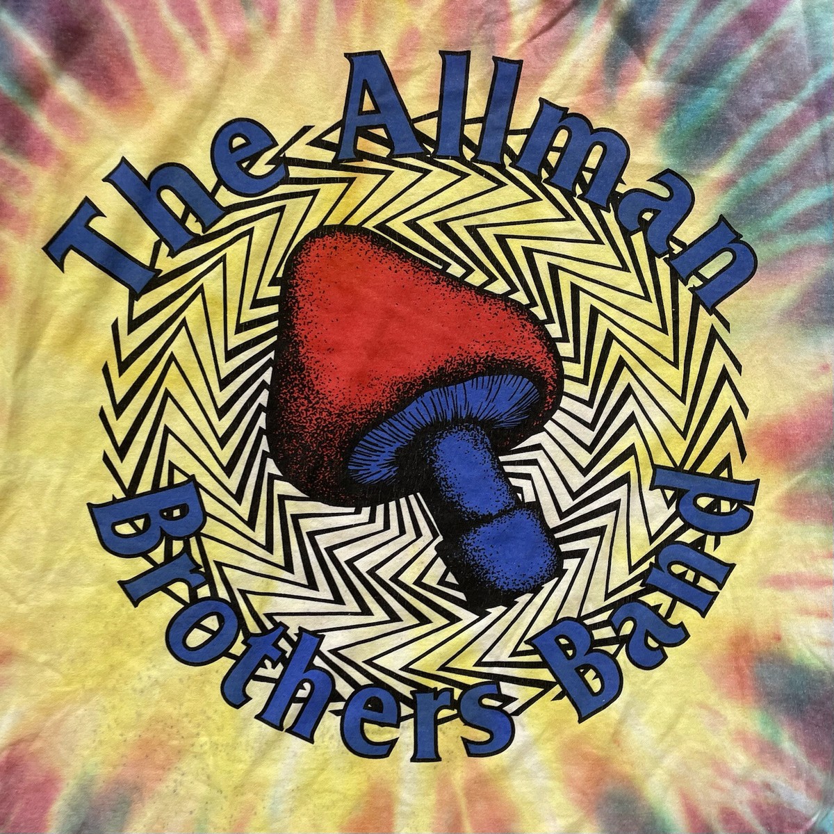 1996 The Allman Brothers Band Double Sided North American Tour Tie 