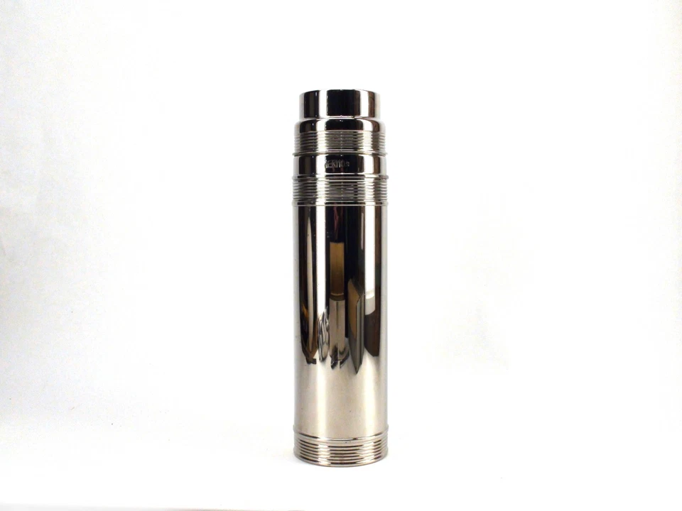 Termo Antiguo Vintage Modelo Nº602 Plateado, 15 de Marzo 1910 Con Caja - Punta Rota Foto 4 de 4