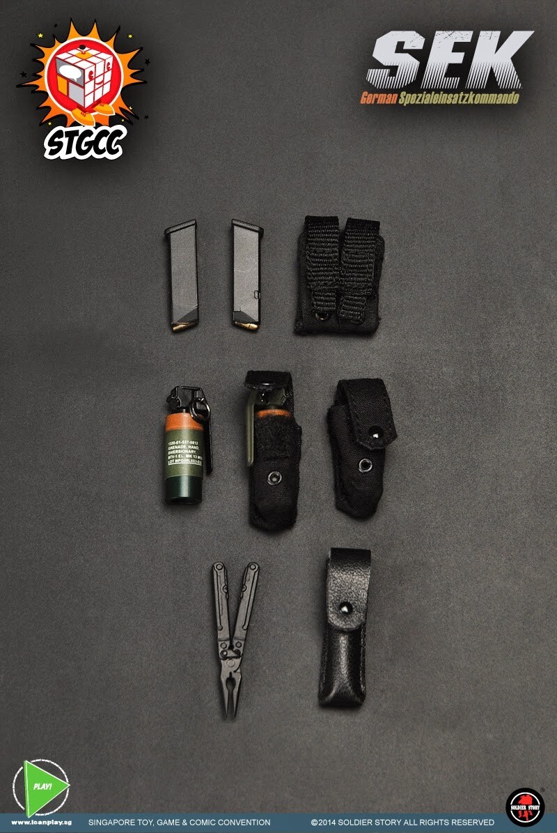 1/6 Rare New Soldier Story SS086 German SEK Singapore 2014 STGCC