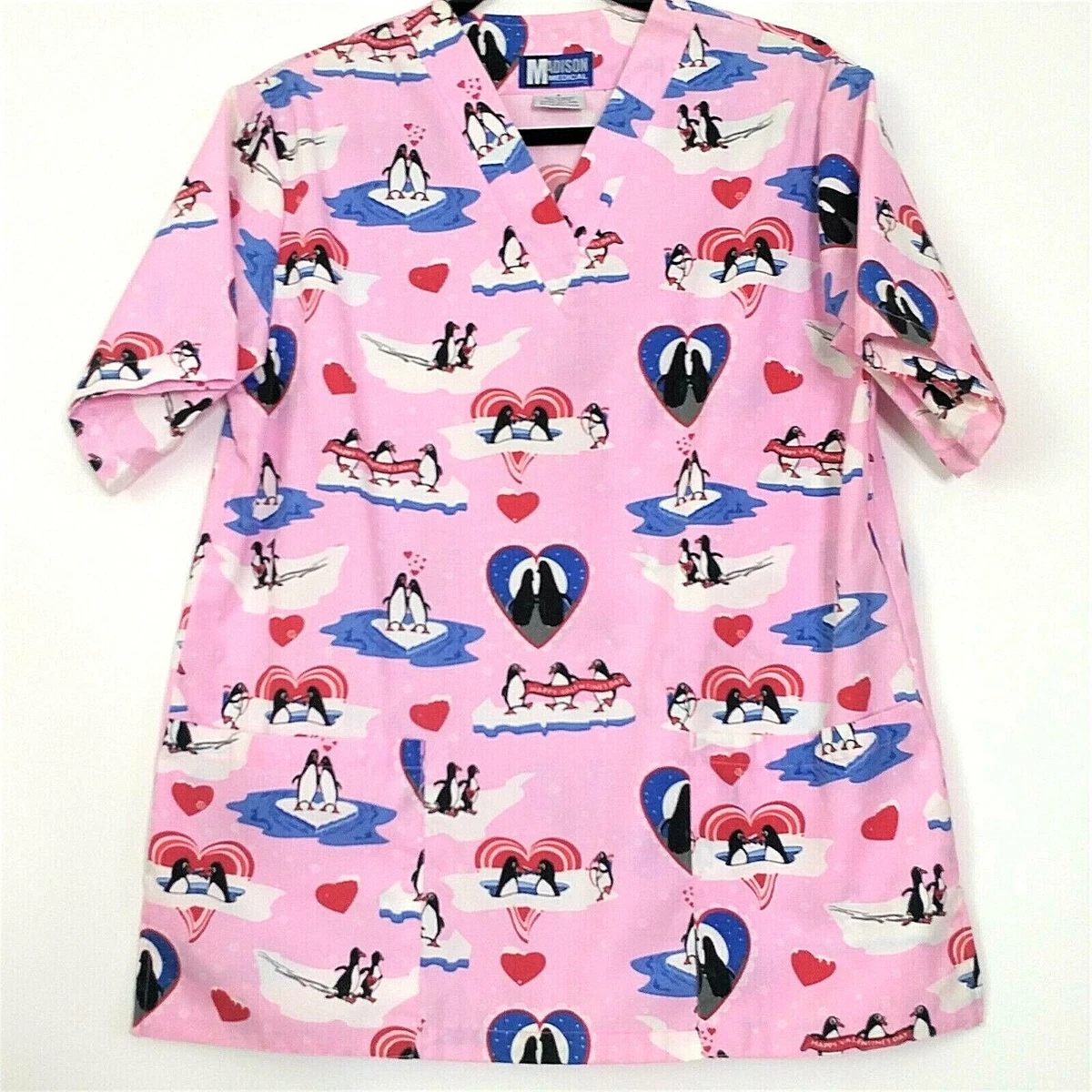Valentine scrub hotsell tops
