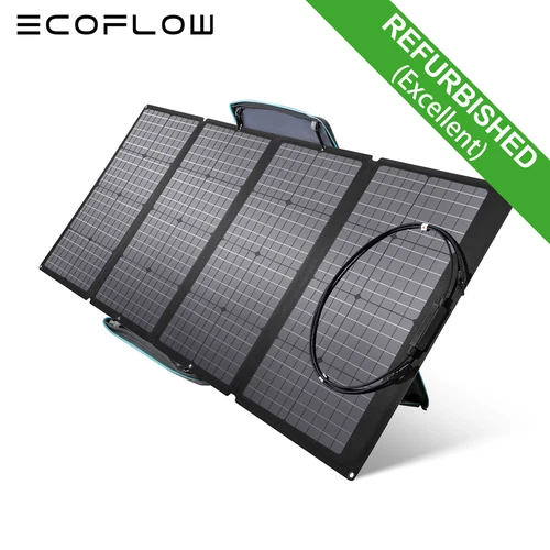 ECOFLOW 160W 21V Tragbares Camping Solarpanel Faltbar Photovoltaik Solarmodul