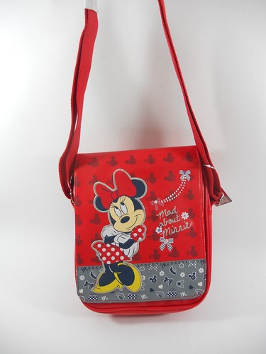 BORSA MINNIE DISNEY TRACOLLA CON PATTELLA NUOVA 20X25 | eBay
