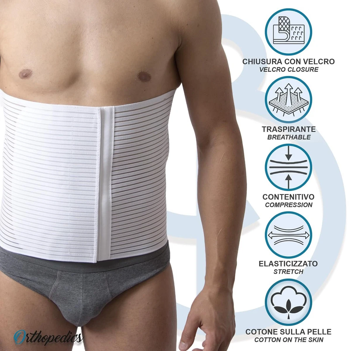 Slip a vita alta con panciera guaina contenitiva addominale integrata