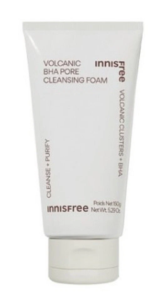 Innisfree Volcanic BHA Pore cleansing foam 150ml for sensitive skin care