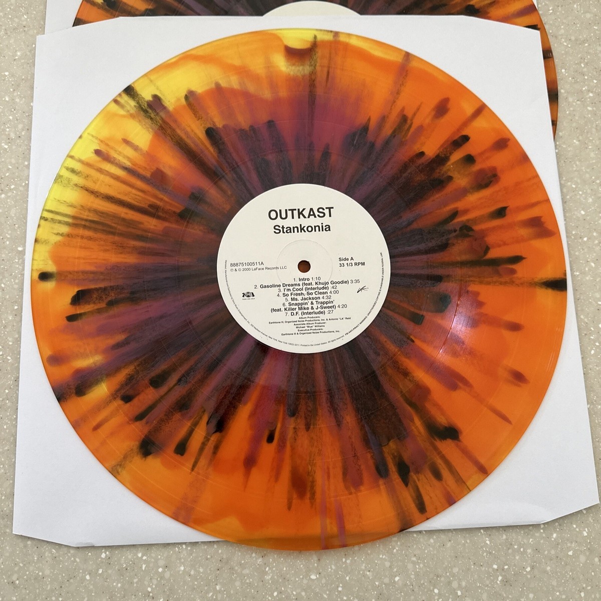 Outkast - Stankonia (2015) LaFace/Arista 2xLP orange vinyl