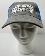 Disney Star Wars Kids Snapback Hat Adjustable Blue Grey Childrens Baseball Cap