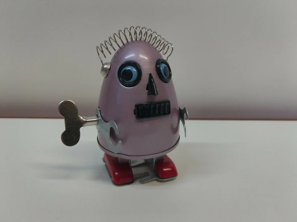 (MS649) Robot mécanique en tôle (marcheur) - Photo 3/4