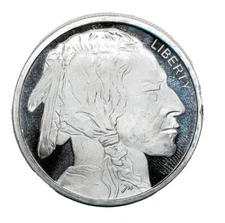 1 oz Buffalo Silver Round .999 Fine