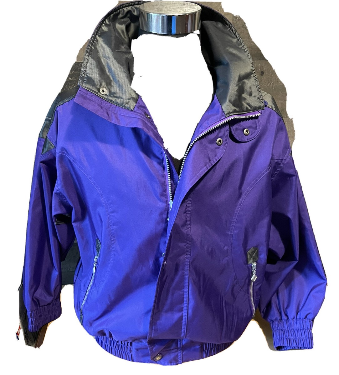 Vintage Sun Valley JD Snow Ski Jacket Coat Blue Retro | eBay 