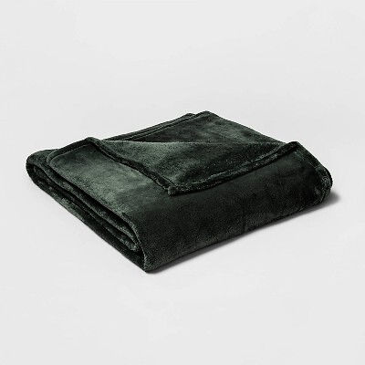 King Microplush Bed Blanket Pine - Threshold