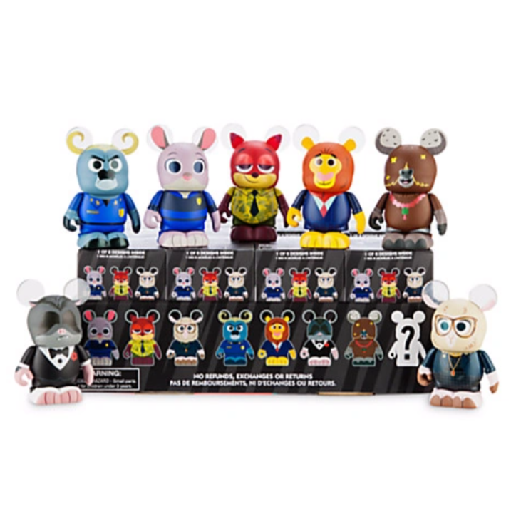 Disney Vinylmation Zootopia Tray 16 Boxes 2 Sets Judy Hopps Nick