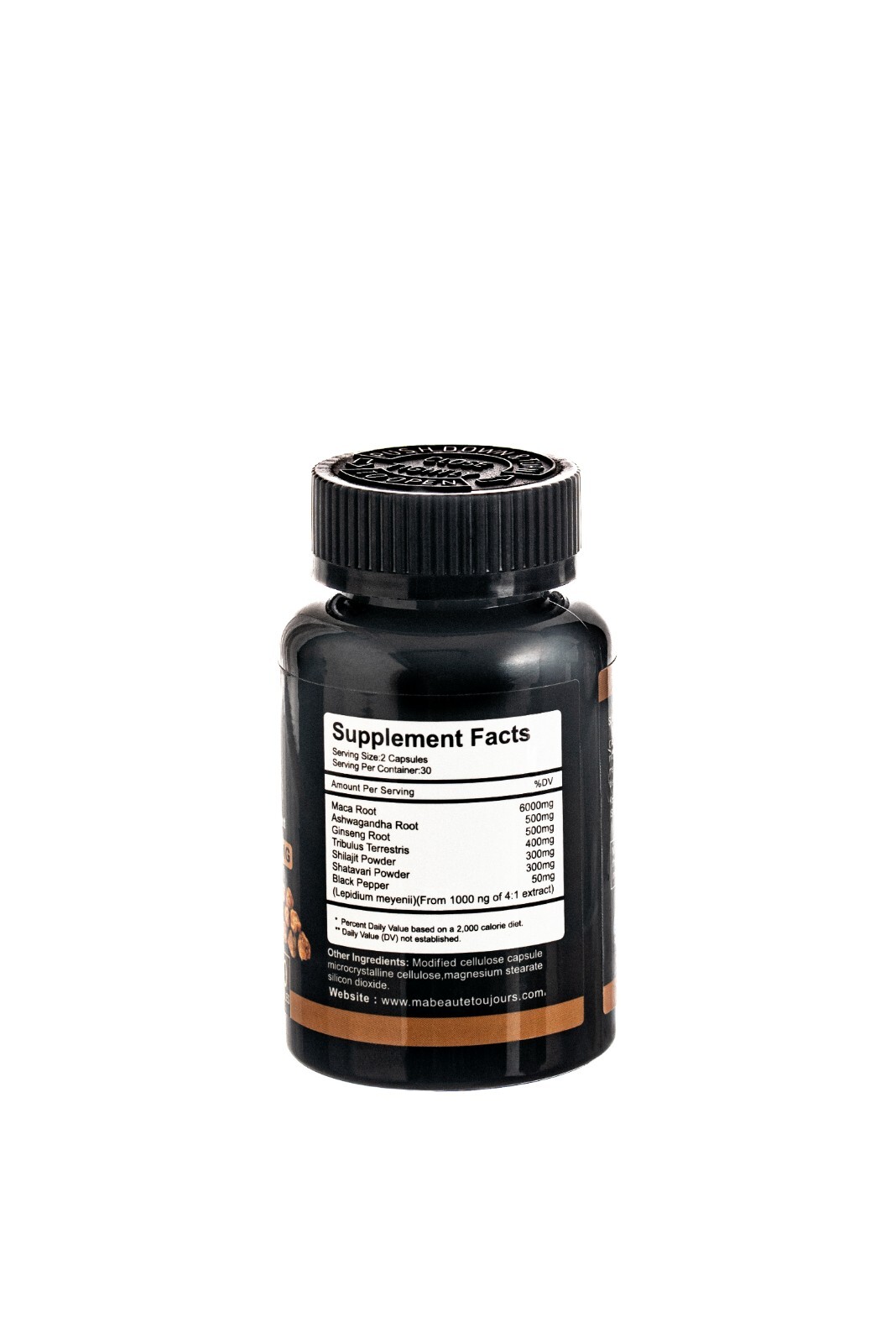 Maca 8050 mg puissant complexe 7 en 1 pour la libido 120 gélules - 3
