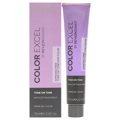Revlonissimo Color Excel - 6.4 Dark Copper Blonde for Unisex - 2.3 oz Hair Color