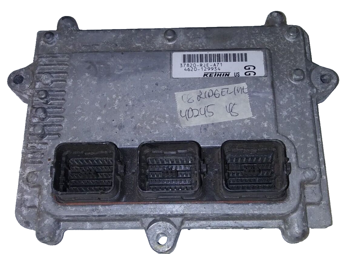 2008 Honda Ridgeline Engine Control Unit ECU ECM Computer 37820