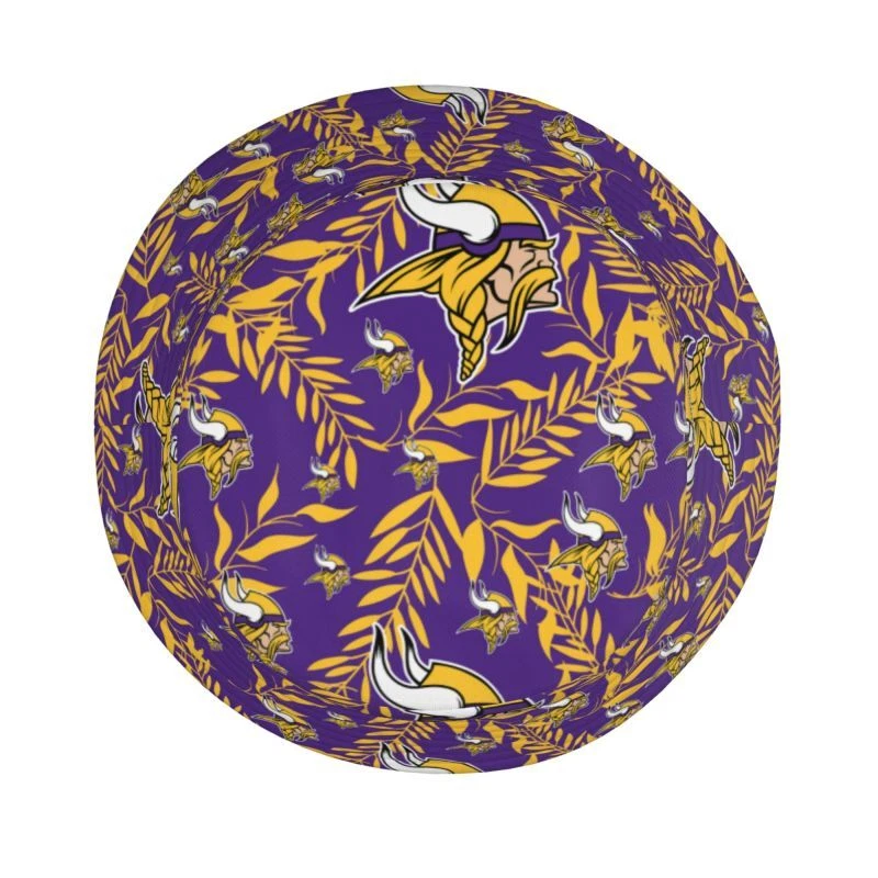 Minnesota Vikings Hawaiian AOP Bucket Hat