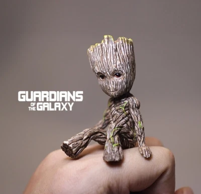 Figurine mini GROOT 6 cm Les gardiens de la galaxie Position assise TOP PRIX