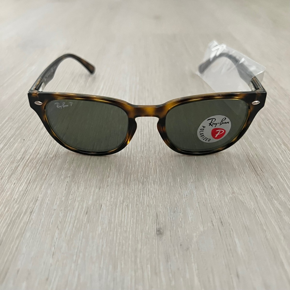 Ray-Ban RB4140 Women's Polarized Round Sunglasses for sale online