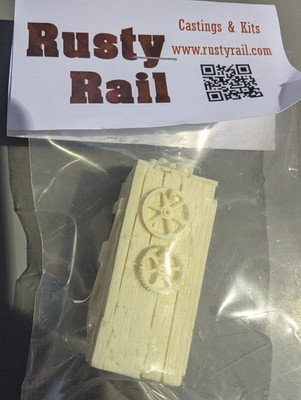 Rusty Rails HO Tool Shed Casting & Resin Kit