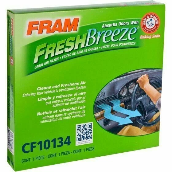 1 PACK FRAM CF10134 Fresh Breeze filtro de aire cabina para Honda Odyssey 2005-2016 Foto 2 de 4