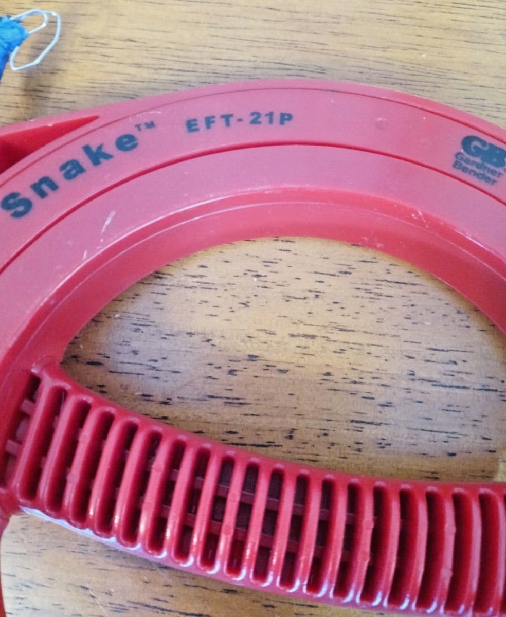 GB Gardner Bender 25ft Cable Snake EFT-21PN Made In U.S.A. GB Gardner Bender 25ft Cable Snake EFT-21PN Made In U.S.A.