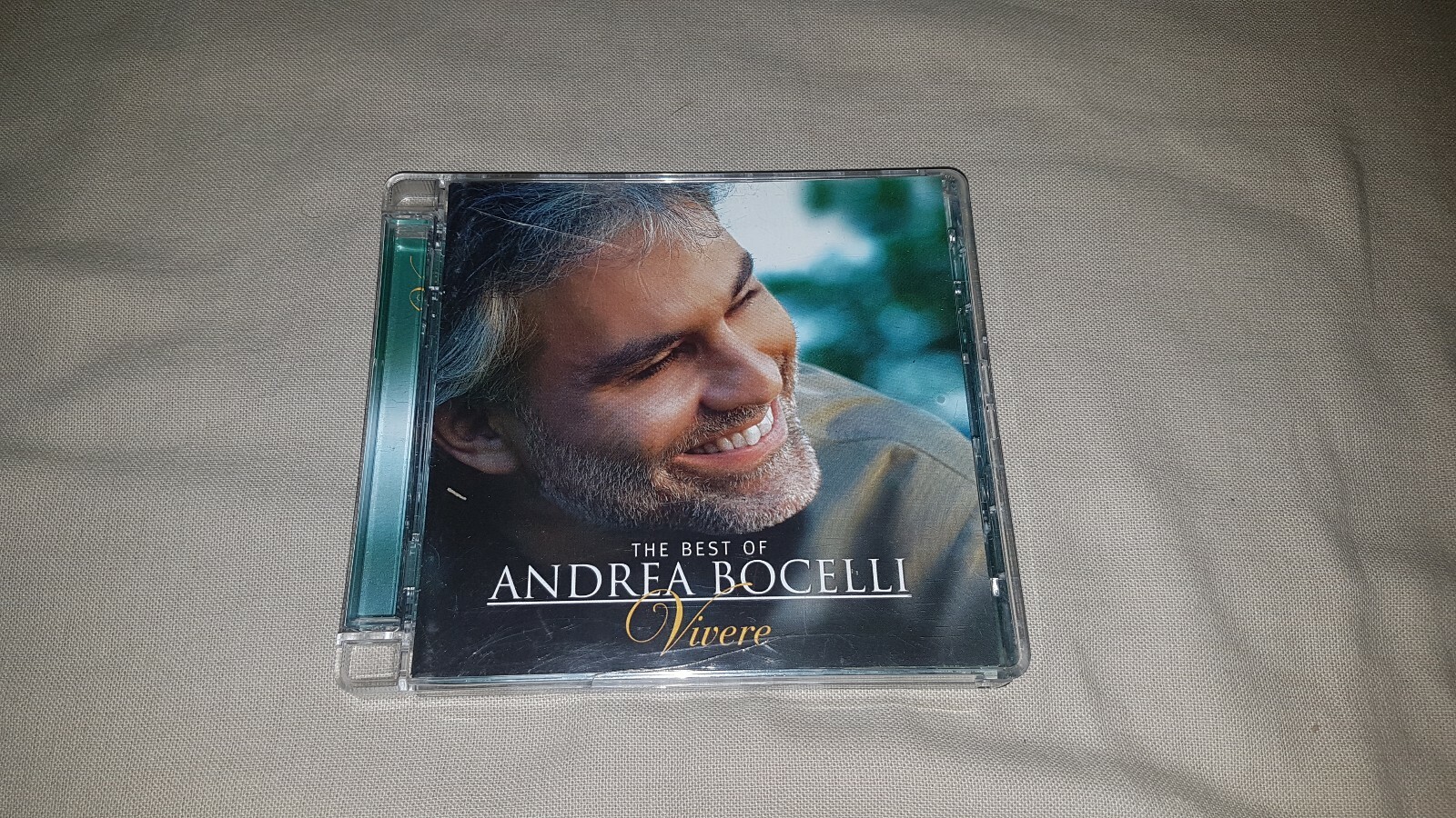 THE BEST OF ANDREA BOCELLI VIVERE CD TENOR CLASSICAL OPERA POP EASY LISTENING