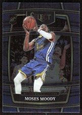 2021-22 5197A Panini Select Moses Moody Rookie Golden State Warriors #62