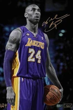 WALL POSTER: KOBE BRYANT MAMBA Poster NBA Basketball Poster 7 (20x30)