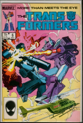Marvel Comics The TRANSFORMERS #6 FN/VFN 7.0