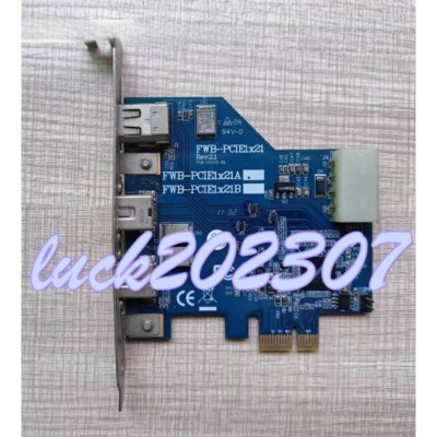 1PC USED FWB-PCIE / FWB-PCIE1X21 1394B Main board #P
