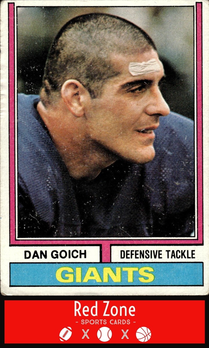 1974 Topps - #102 Dan Goich LOW EX. RC Tough Card! | eBay