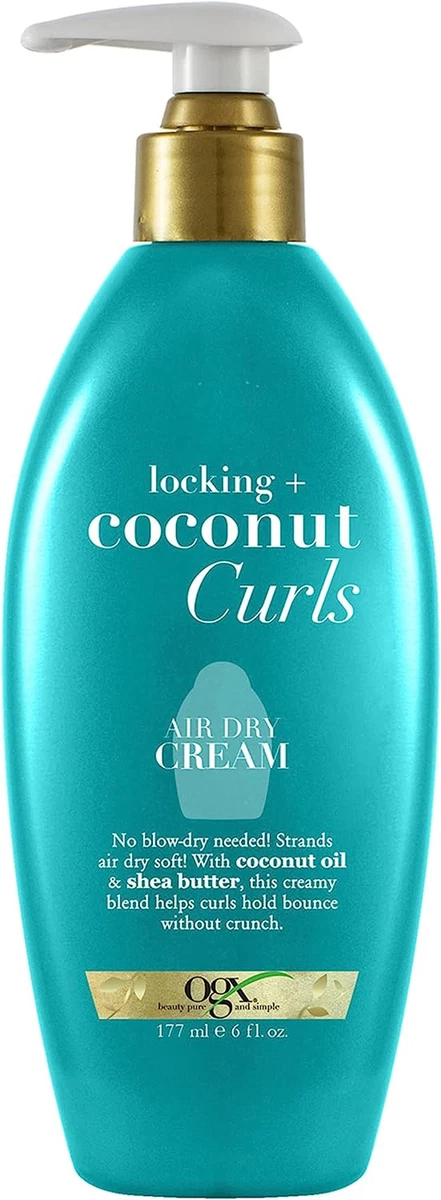 Locking Coconut Curls Air Dry Cream 6 Ounce