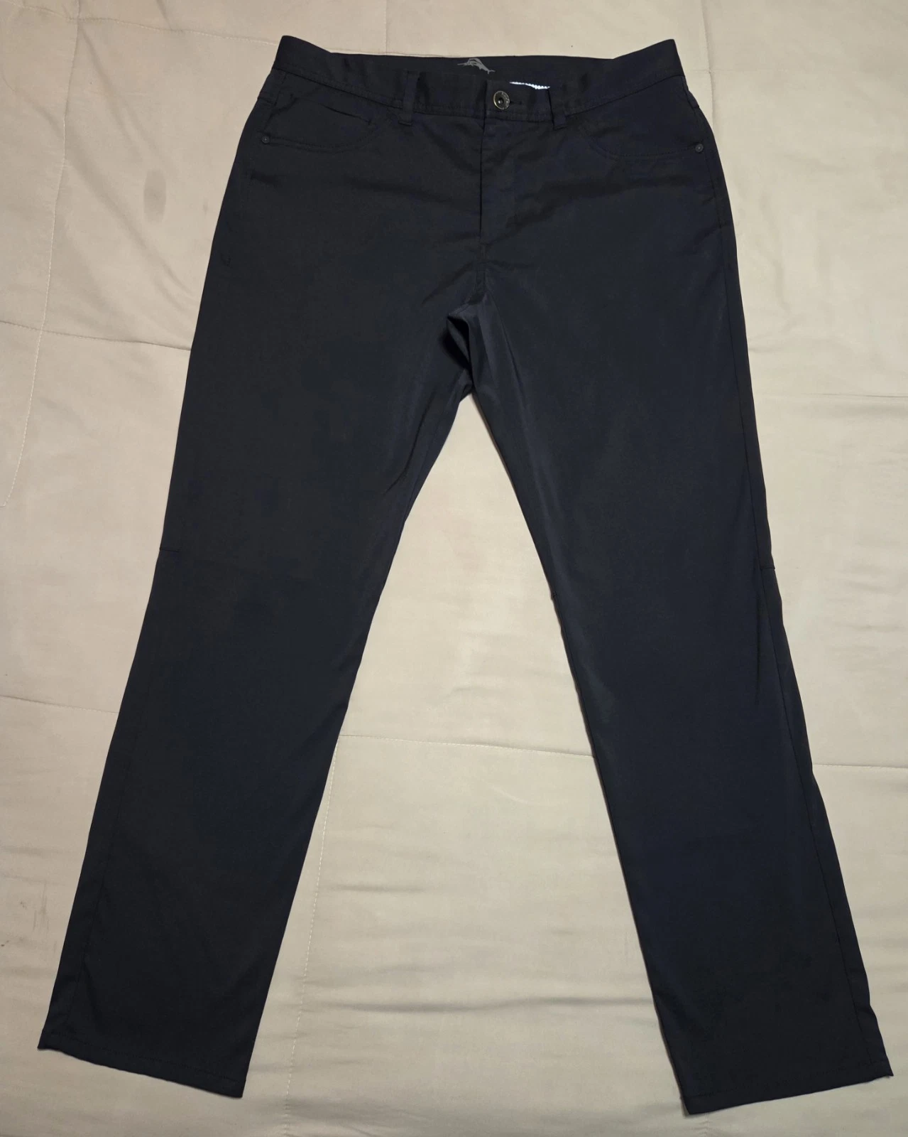Tommy Bahama Men's Performance Lightweight Golf Pants Black • 35/32 Stretch