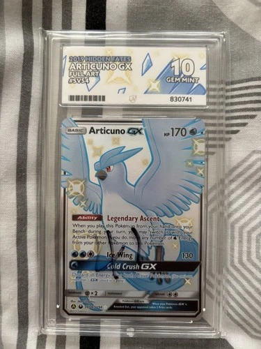 Pokémon TCG Articuno GX Full Art SV54/SV94 Ace 10 Perfect Subs!