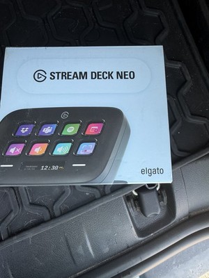Elgato Stream Deck Neo - Black - New Sealed - Free Shipping Great Price