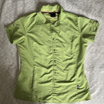 Millet Mountain Experience Damen Kurzarmhemd Große XL Olive