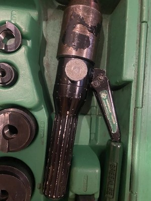 Greenlee 7804SB/7806SB Quick Draw Hydraulic Punch Driver Kit PRE OWNED
