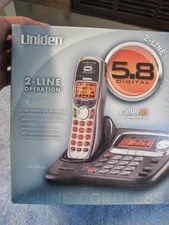 Uniden TRU 9466 5.8 GHz w/TCX905 2-Line Corded Phone/Digital Answering System