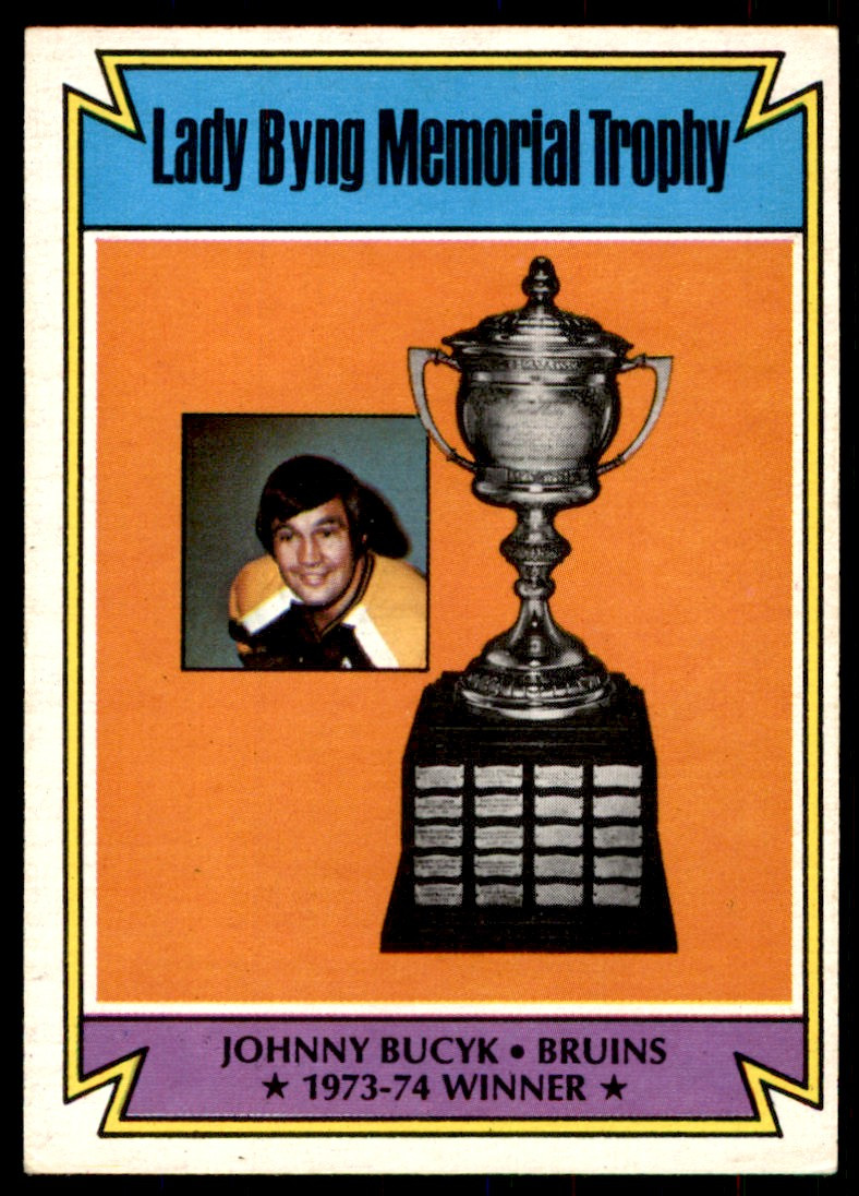 1974-75 O-Pee-Chee Johnny Bucyk Boston Bruins #245