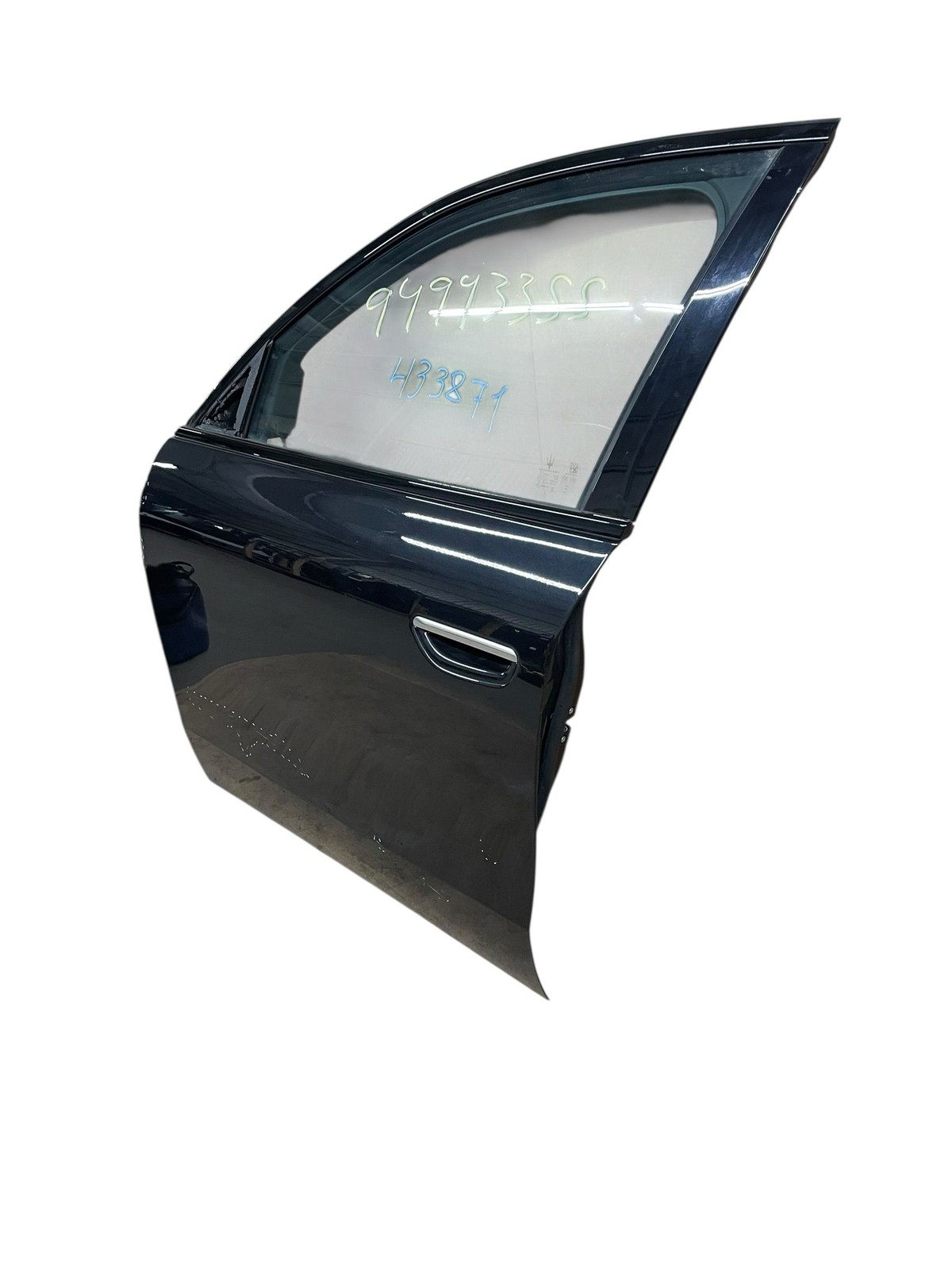 2023-2026 MASERATI GRECALE GT M182 FRONT LEFT DOOR W/ GLASS NERO TEMPESTA (NTE)