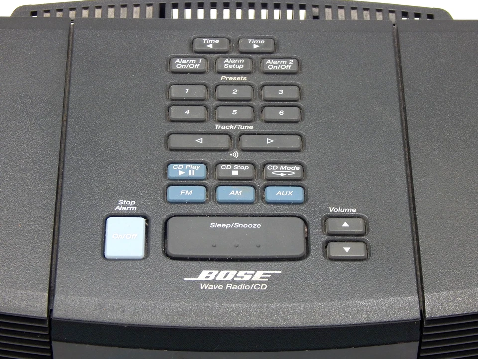 Radio AM/FM Bose Wave AWRC-1G negra con reproductor de CD remoto NO FUNCIONA Foto 3 de 4