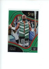 2022 Select WWE Apollo Crews #242 RAW Ringside Green Prizm 1/5