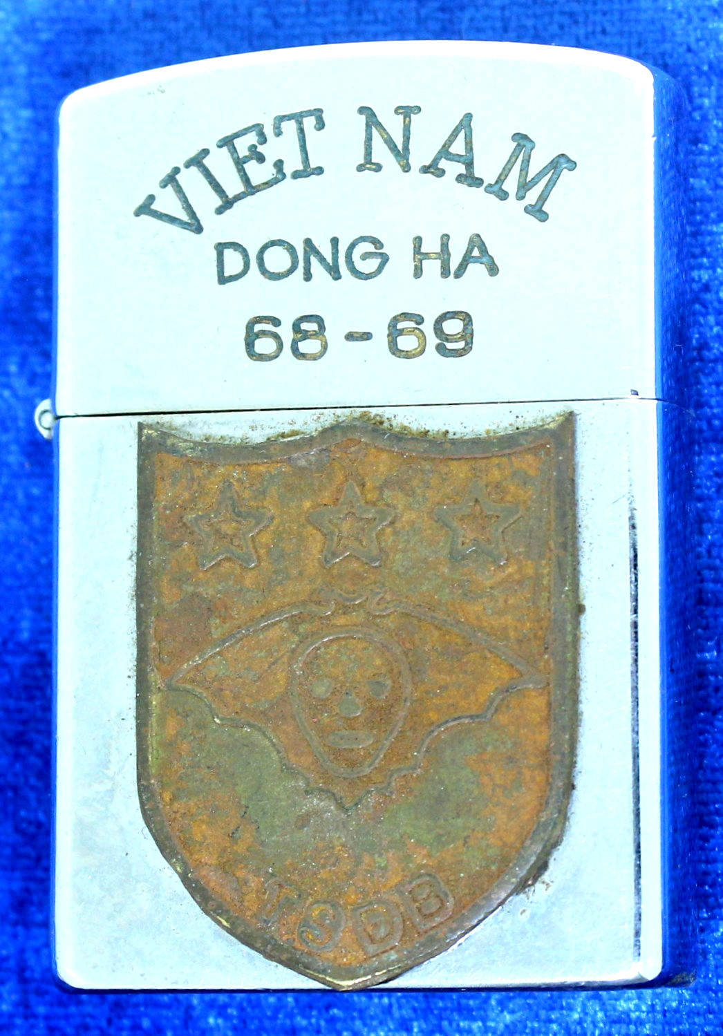 ARVN Special Forces Ranger Dong Ha 1968 1969 Vietnam Zippo Lighter Z-10